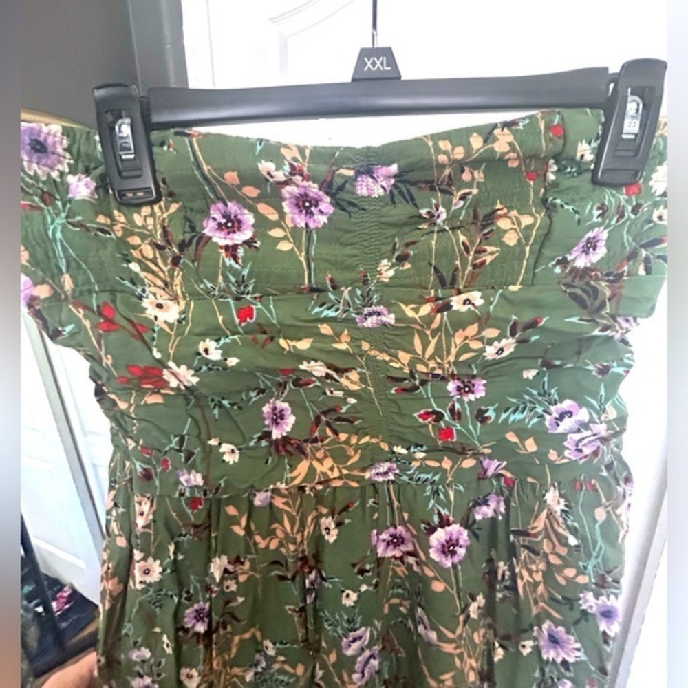 Floral Green Jumpsuit